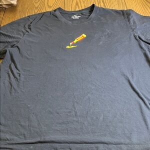 Nike Black Tee with Colorful Graphic